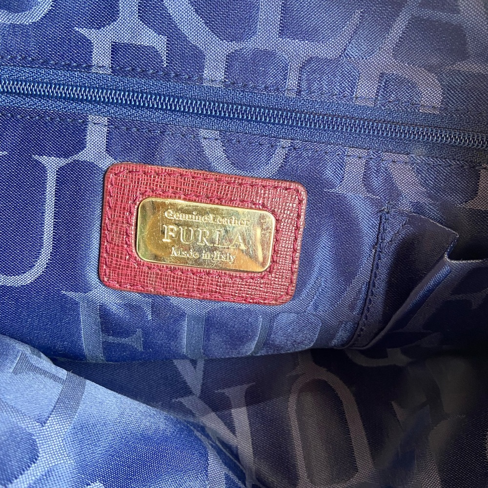 Furla Leather Bag with Dust Bag - Picture 13 of 17